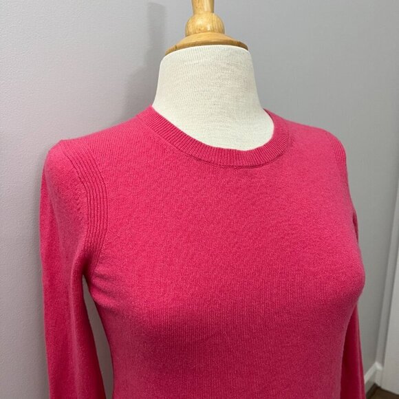 Banana Republic Filpucci Italian Merino Wool Cashmere Pink Sweater Sz XS - Picture 2 of 9